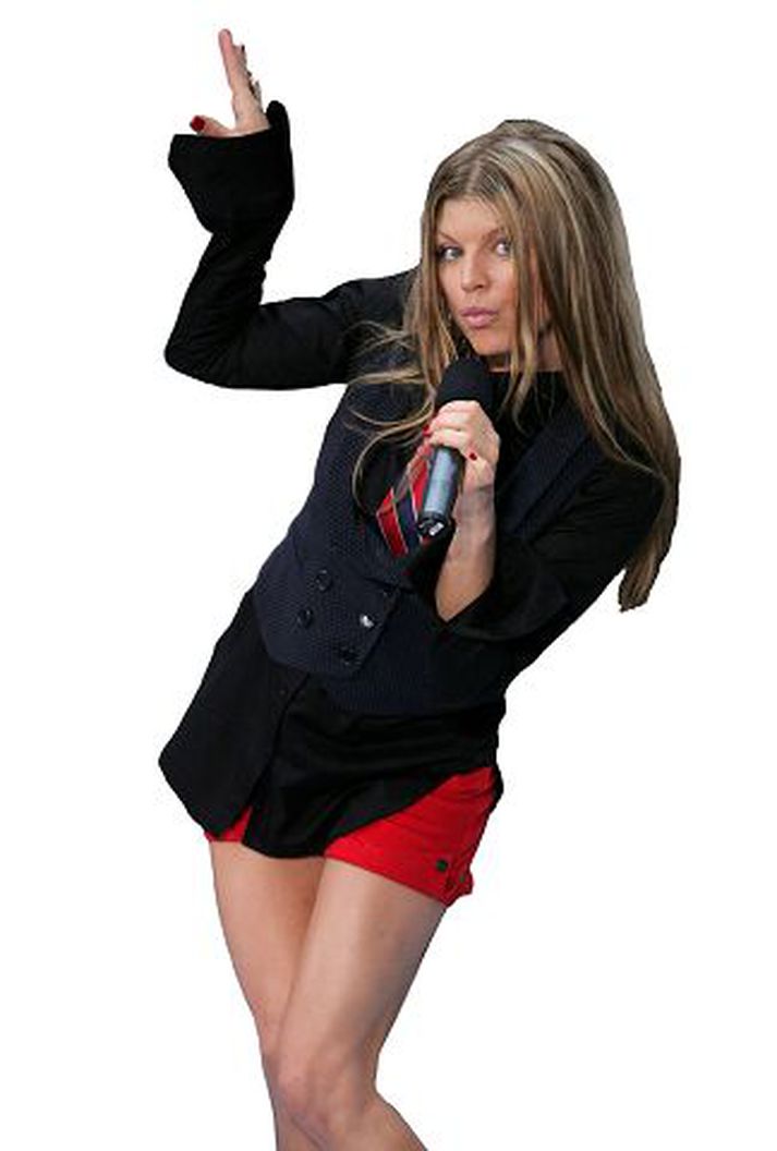 Fergie. Með flottustu leggina í skemmtanabransanum.