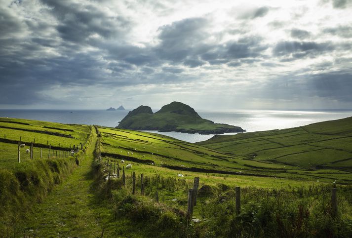 Sumir gætu haldið að þessi mynd sé tekin á Íslandi. Það er hins vegar ekki rétt, hún er tekin á Írlandi.