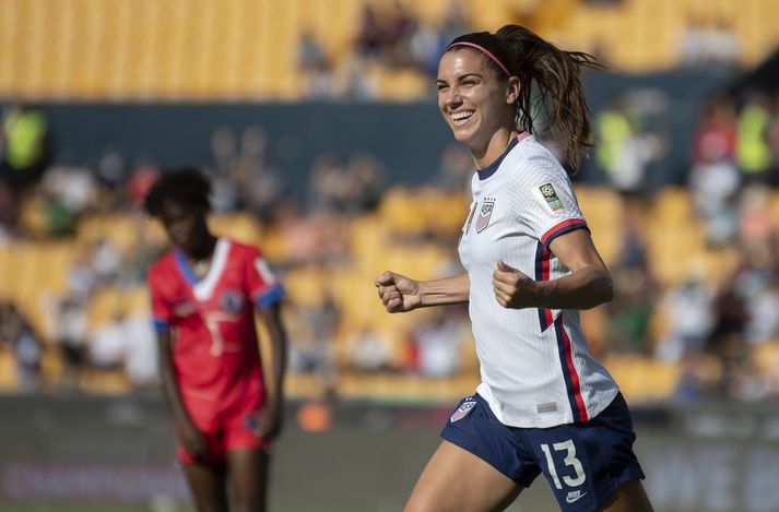 Alex Morgan á að baki 201 A-landsleik fyrir Bandaríkin.