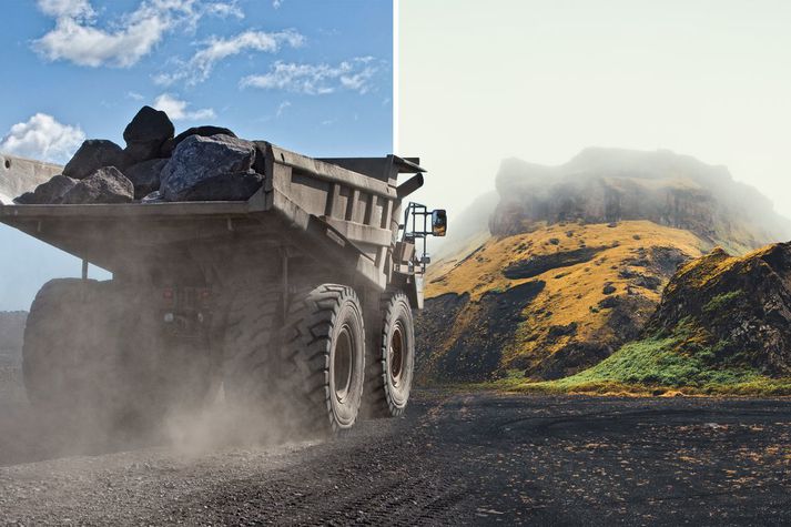 Stórfelld fyrirhuguð námuvinnsla á vikri við Hafursey og flutingar um Suðurland er nú loks komin á dagskrá og fer hrollur um margan manninn. En tilfellið er að þetta hefur staðið til lengi og á sínum tíma vildi ríkið ekki kaupa jörðina sem um ræðir, það gerði hins vegar þýskt fyrirtæki sem nú vill láta hendur standa fram úr ermum.