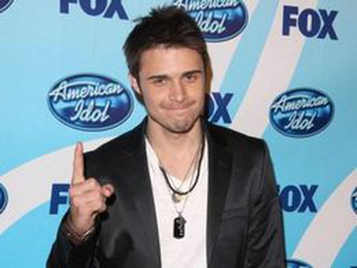 Sigurvegarinn Kris Allen.