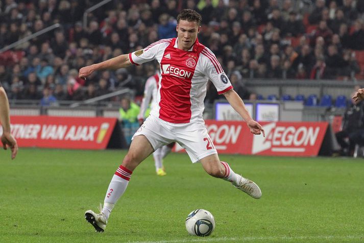 Derek Boerrigter skoraði tvö fyrir Ajax í dag.