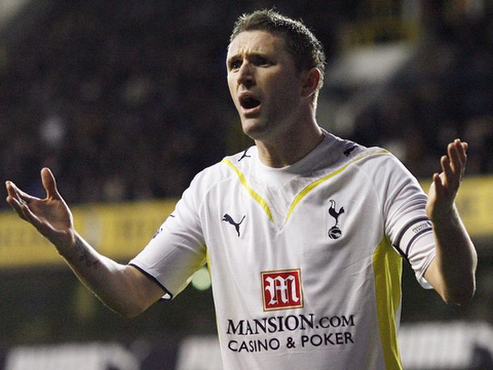 Robbie Keane, fyrirliði Tottenham.