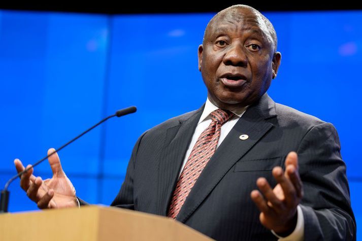 Cyril Ramaphosa, forseti Suður-Afríku.