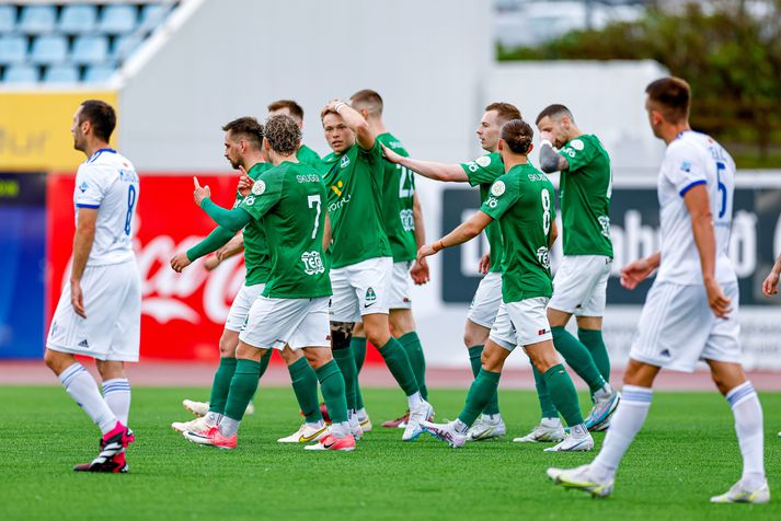 Blikar unnu Evrópuleiki sína en hefur gengið mjög illa að vinna deildarleikina.