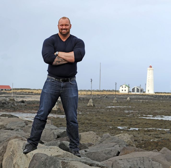 Hafþór Júlíus Björnsson leikur Ser Gregor Clegane í Game of Thrones.