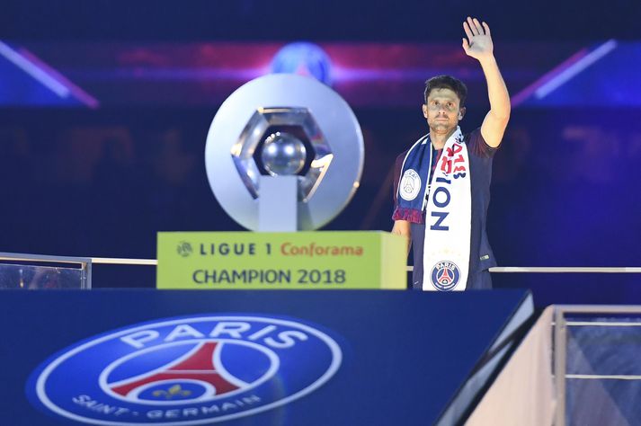 Motta varð fimm sinnum franskur meistari með Paris Saint-Germain.