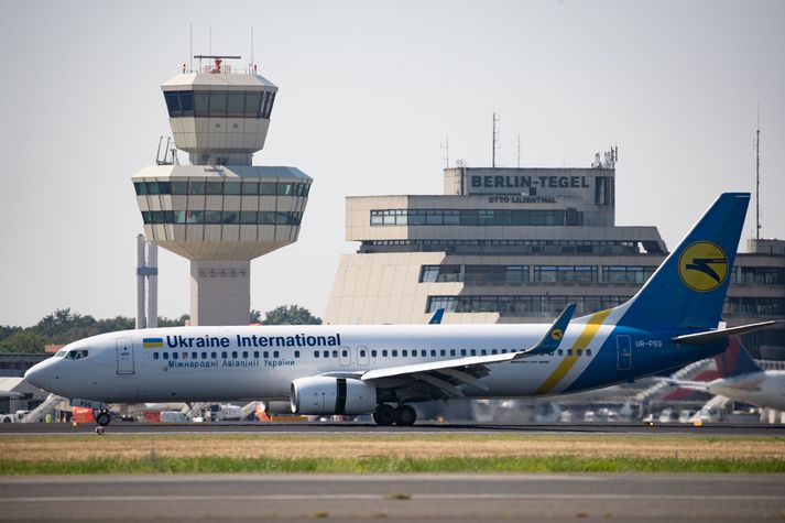 Farþegaþotan sem var skotin niður nærri Teheran árið 2020 var á vegum Ukraine International Airlines. Myndin er úr safni og tengist efni fréttarinnar ekki með beinum hætti.