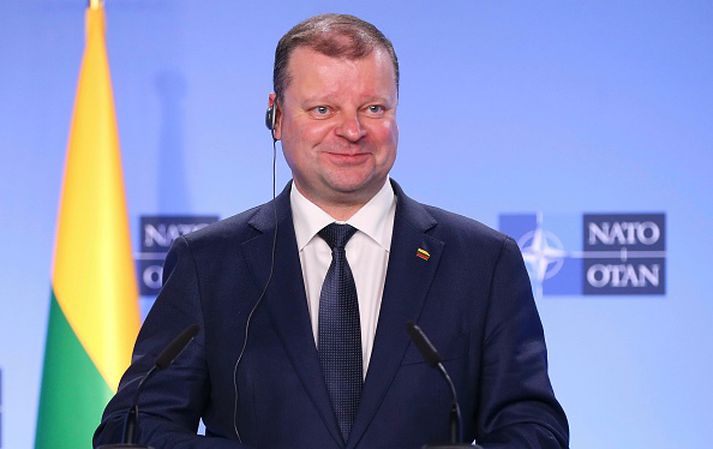 Skvernelis hefur verið forsætisráðherra Litháen frá árinu 2016.