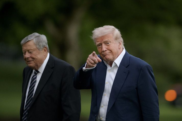Donald Trump, forseti Bandaríkjanna.
