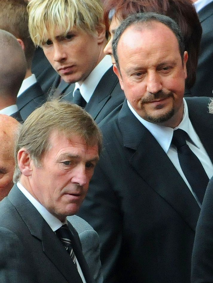 Rafael Benitez og Kenny Dalglish.