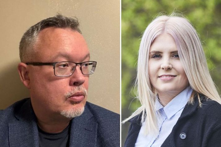 Helga Margrét telur Jónas á hálum ís þegar hann vill hæðast að kórastarfi.