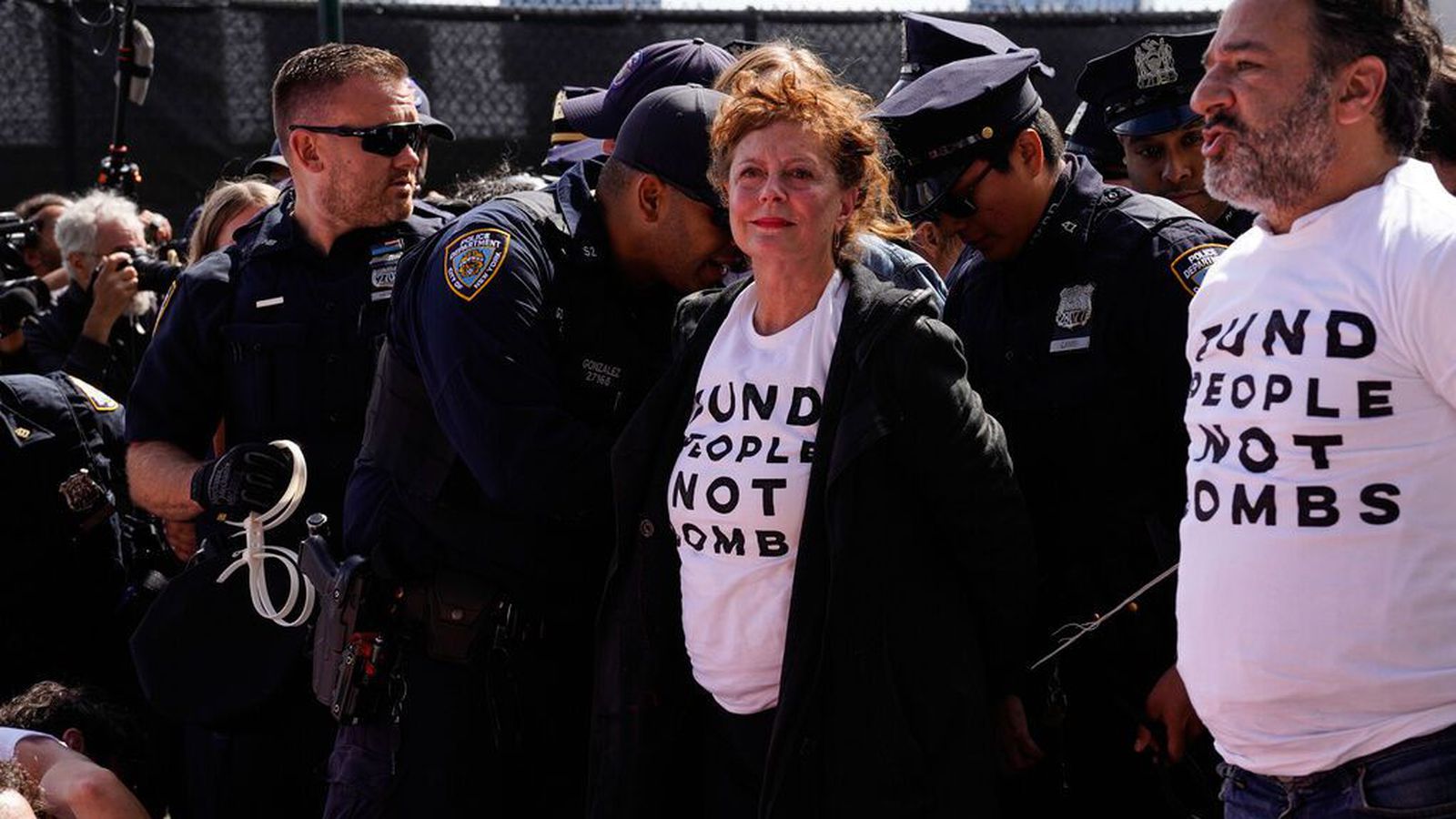 Frægt fólk meðal hand­tekinna í New York