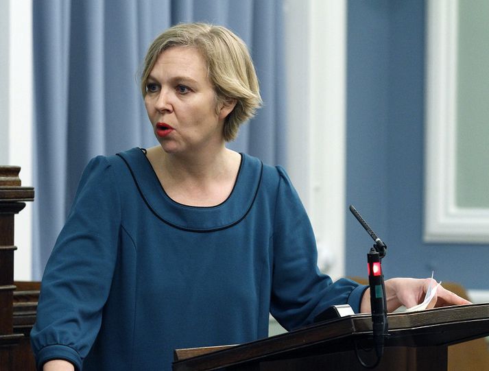 „Þetta er mikilvægt mál en kom tiltölulega seint inn í nefndina og því óljóst hvort það verði hægt að fjalla um það á þessu þingi,“ segir Sigríður Ingibjörg Ingadóttir.