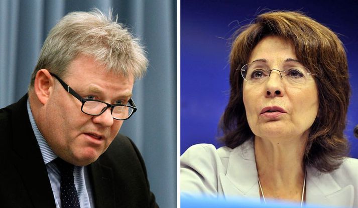 Sjávarútvegsráðherra segir ekki hægt að ná samningum undir hótunum Evrópusambandsins um ólöglegar viðskiptaþvinganir. Úrslitatilraun er gerð til samninga á fundi sem nú stendur yfir í Björgvin í Noregi.