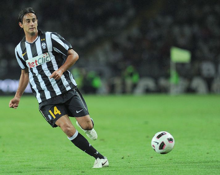 Alberto Aquilani í leik með Juventus.
