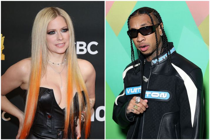 Avril Lavigne og Tyga eru nýjasta par Hollywood.