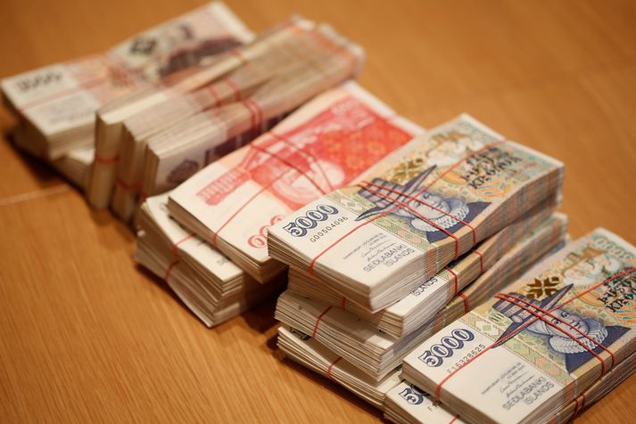 Skuldabréf hafa verið gefin út fyrir samtals 209 milljarða króna.