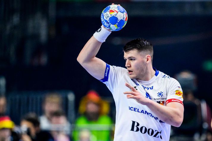 Elvar Örn Jónsson hefur verið frábær með félagsliði sínu á leiktíðinni.