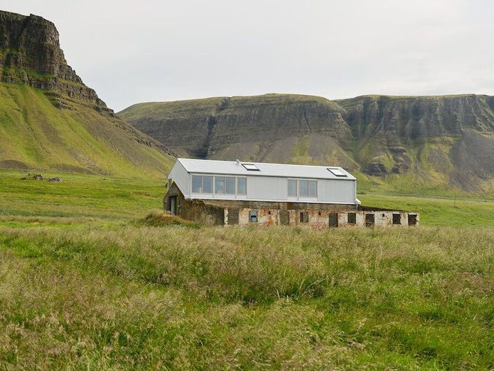 Húsið hefur vakið athygli út fyrir landsteinana.