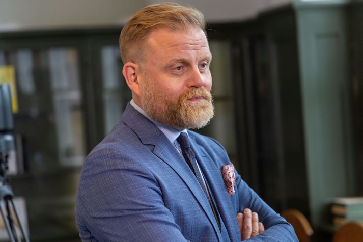 Ásgeir Jónsson seðlabankastjóri fór yfir stöðuna á fundi í dag en næsta stýrivaxtaákvörðun verður í ágúst.