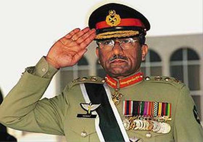 Pervez Musharraf, forseti Pakistans.