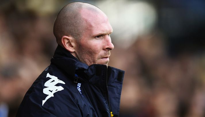 Michael Appleton, knattspyrnustjóri Portsmouth, hefur um nóg að hugsa.