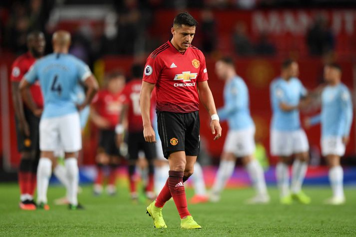 Alexis Sanchez upplifði erfiða tíma hjá Manchester United.
