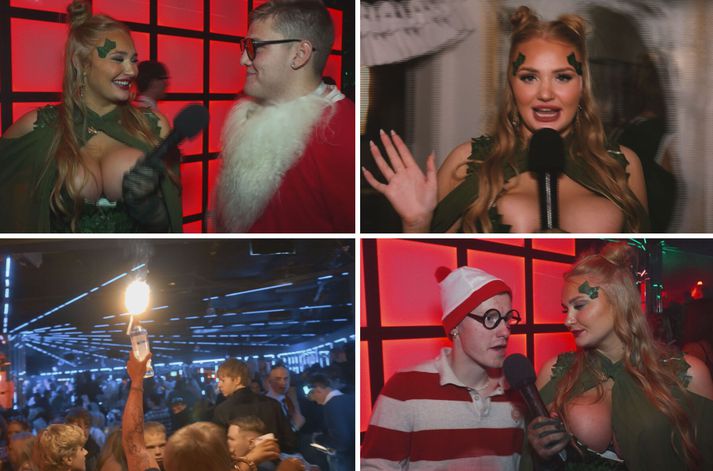 Gugga ræddi við nokkra vel gíraða djammara á hrekkjavökunni.