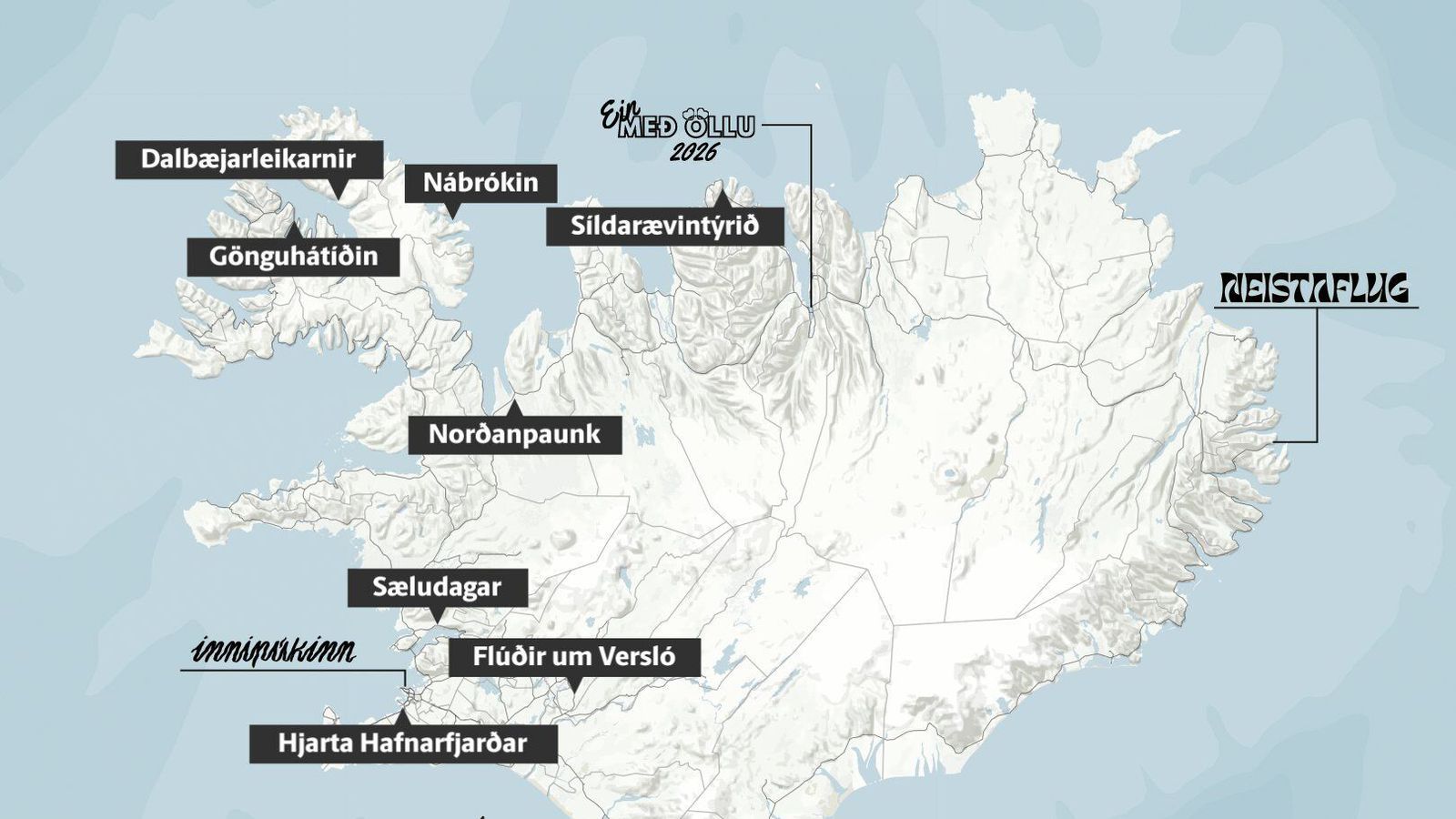 Hvað er í boði um Verslunar­manna­helgina?
