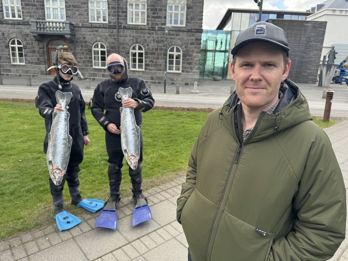 Elvar Örn Friðriksson er framkvæmdastjóri Verndarsjóðs villtra laxastofna.