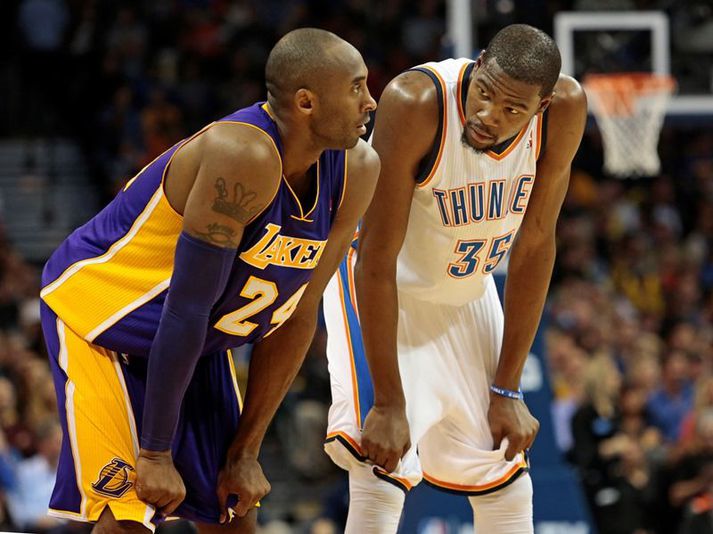Durant og Kobe.