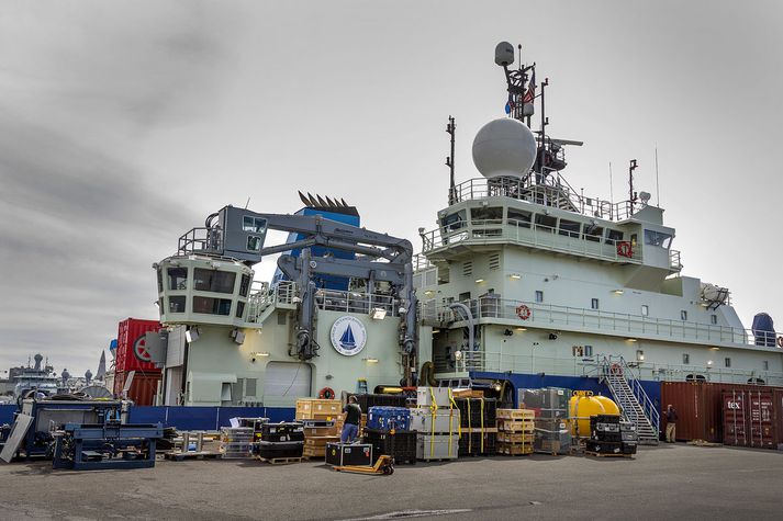 Rannsóknaskipum hér við land hefur fjölgað verulega síðustu ár. Um 40 til 50 skip hafa komið á hverju ári undanfarið.