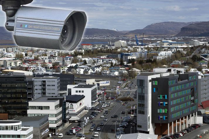 Njósnavélin var með innbyggðum hreyfiskynjara. Myndin tengist fréttinni ekki.