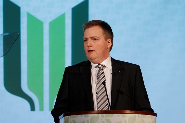 Sigmundur Davíð Gunnlaugsson, formaður Framsóknarflokksins.