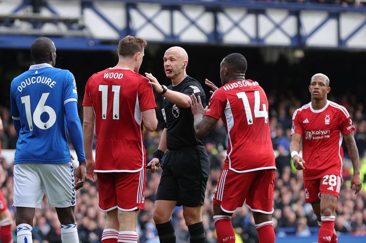 Forest vildi ekki eina, ekki tvær heldur þrjár vítaspyrnur gegn Everton.