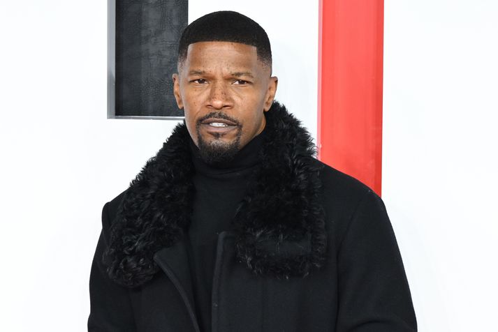 Jamie Foxx á frumsýningu Creed III í síðastliðnum febrúar.