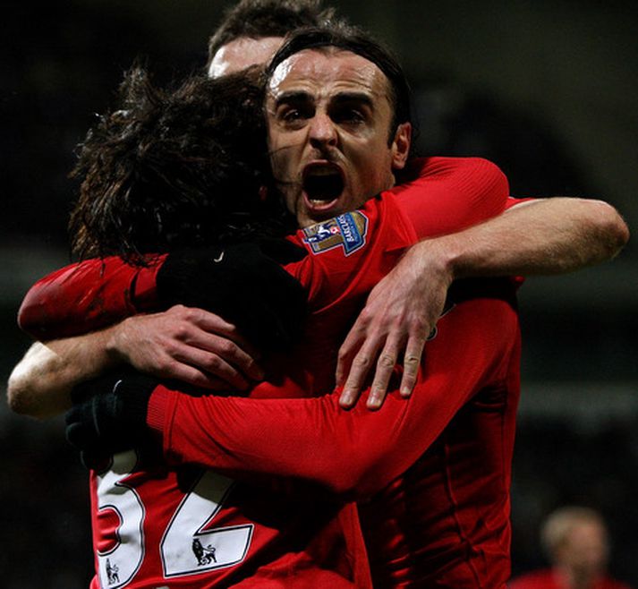 Dimitar Berbatov er búinn að skora flest mörk United-manna í sigurgöngunni eða 6.