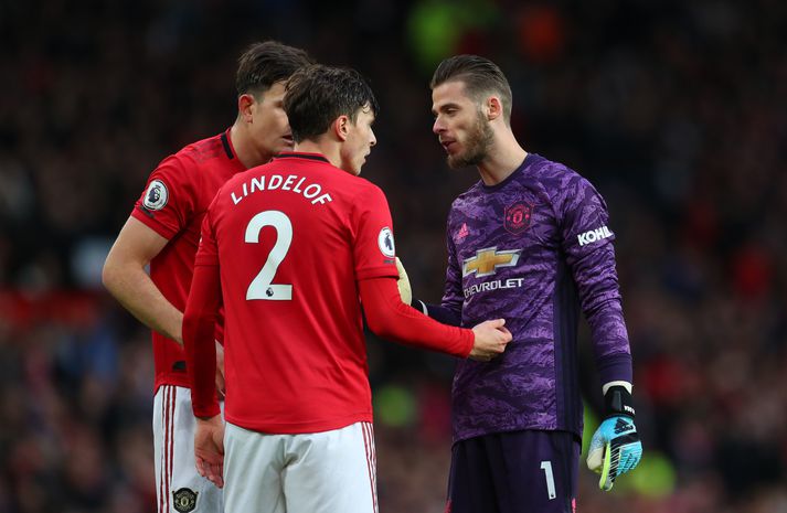 David de Gea lék í 3-2 tapinu gegn Blackburn á gamlársdag fyrir tíu árum, en hann stóð einnig vaktina í rammanum í gær.