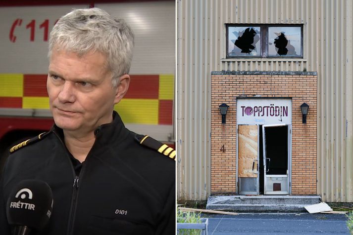 Birgir Finnsson, slökkviliðsstjóri hjá Slökkviliði höfuðborgarsvæðisins, segir mikinn reyk hafa verið í byggingunni þegar slökkvilið bar að.