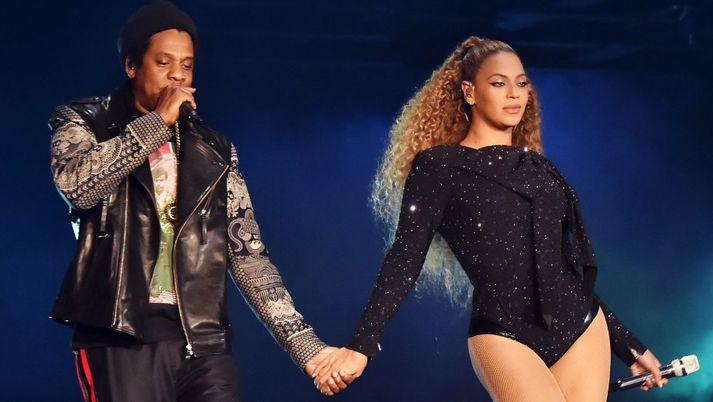 Jay Z og Beyonce eru á tónleikaferðalagi um heiminn um þessar mundir.