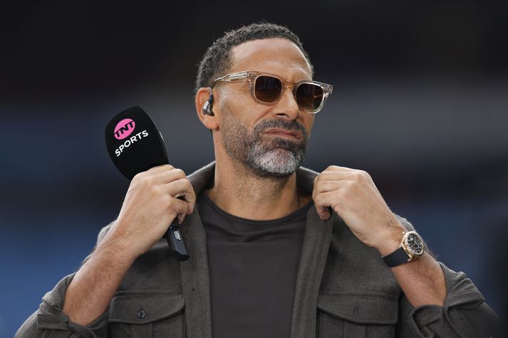 Rio Ferdinand gat ekki mætt i vinnuna hjá TNT Sports vegna veikinda.