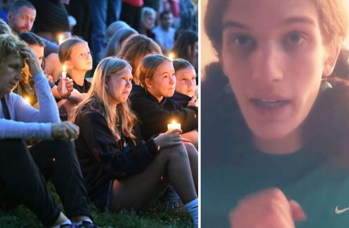 Árásin var gerð í Annunciation kaþólska skólann í Minneapolis í gær. Hin 23 ára Robin Westman stóð ein að árásinni. 