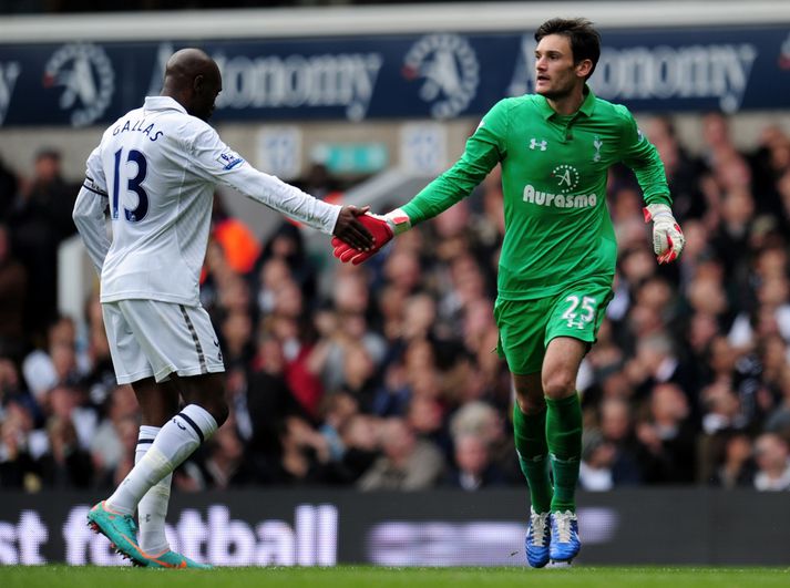 Lloris var kátur með að fá tækifæri í dag.