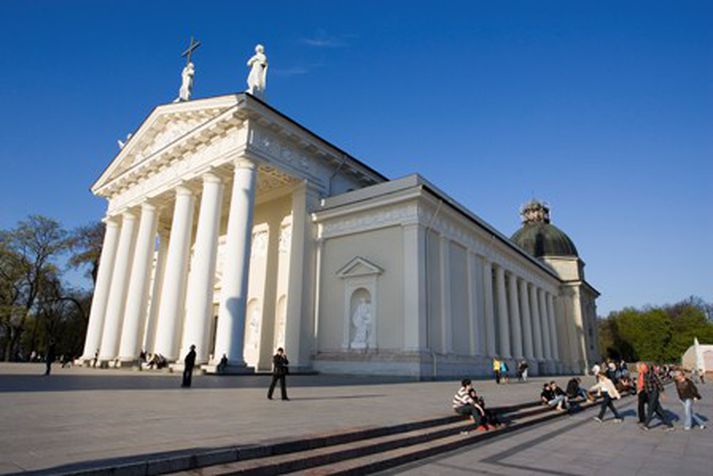 Vilnius í Litháen.