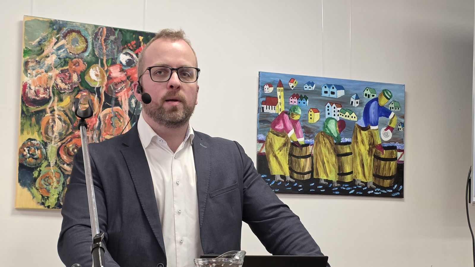 For­maður Bænda­sam­takanna hefur aldrei orðið hræddur við tré