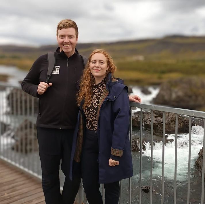 Hjónin Örlygur Hnefill Örlygsson og Jóhanna Ásdís Baldursdóttir, forstjóri Film Húsavík.