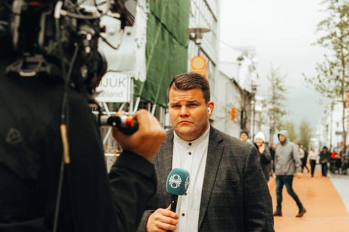 Óðinn Svan hefur kvatt Ríkisútvarpið eftir að hafa starfað þar síðan 2019.