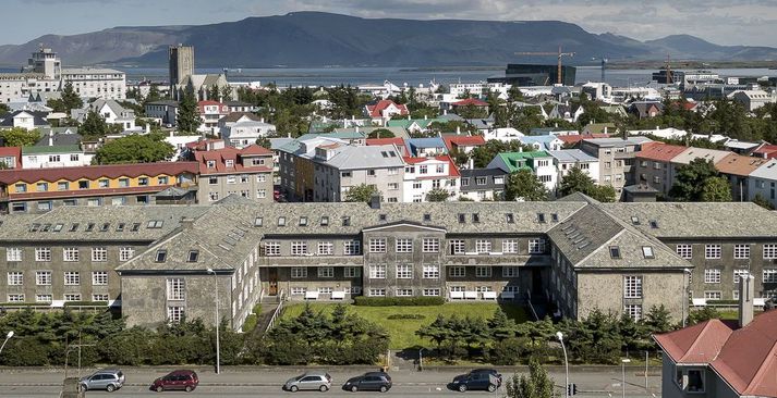 Dvalarheimilið Grund við Hringbraut.