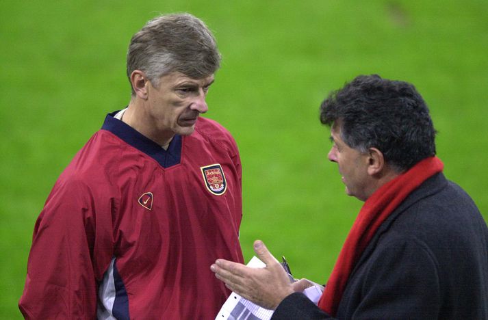 Wenger og Dein unglegir fyrir tíu árum.